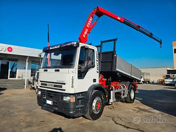 IVECO EUROCARGO 180E28 GRU E RIBALTABILE-2002