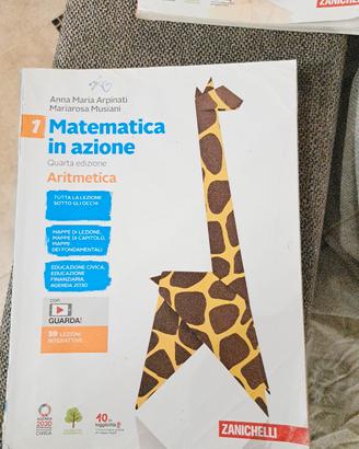 matematica in azione 1 ISBN 9788808620378