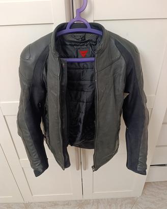 Giacca pelle moto Dainese tg.M 48