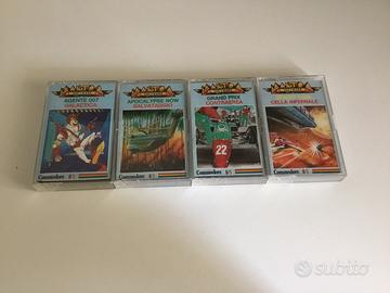 COMMODORE 64 ~ 4 Videogiochi  (Mantra Software)