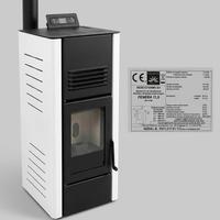 Stufa a pellet 11,5 kw