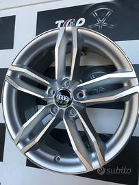 4 CERCHI LEGA DA 8X18 ET35 5X112 CON 235/50R18 TRA