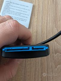Cavo adattatore Sata a Usb 3.0 Hdd e SSD