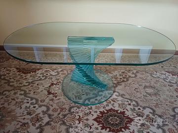Tavolino in vetro