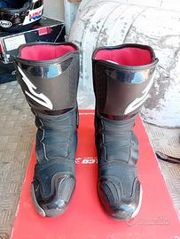 Stivali da pista moto nr 41.
