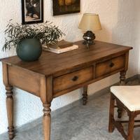 Tavolo scrittoio antico  in legno