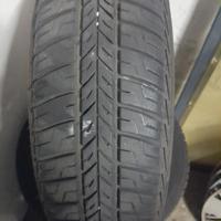 4 gomme con cerchi in ferro x fiat panda