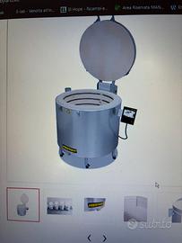 Forno ceramica e vetro fusione