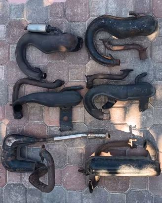 Marmitte varie per ape/vespa