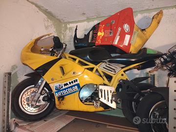 2 minimoto grc dm motore polini