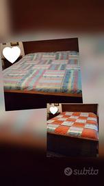 Copriletto matrimoniale Double face stoffa Bassett