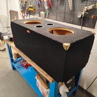 Box Subwoofer doppio con doppio reflex 