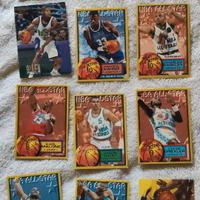 Lotto di carte NBA Fleer originali anno 96/97
