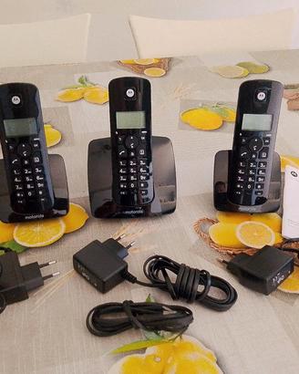 Cordless Motorola Trio
