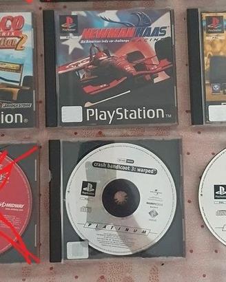 5 giochi Playstation 1, PS1, originali funzionanti