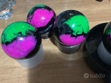 Set 4 bocce salf rs M8 come nuove per amatori prof