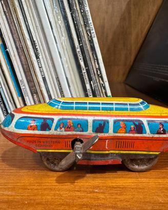 Modellino autobus in latta vintage anni 60