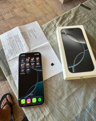 Iphone 16 Pro 256gb titanio bianco garanzia Apple