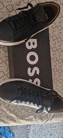 sneakers Hugo Boss in pelle nera