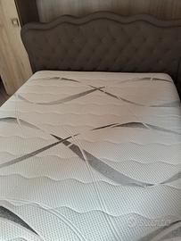 letto matrimoniale+materasso 
