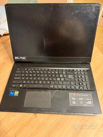 Portatile MSI 17' intel i7 GP76 Leopard
