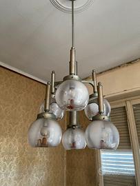 Lampadario in vetro di murano a Boccia