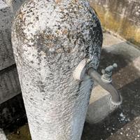 fontana da giardino in marmo