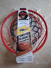 Canestro con rete - Nuovo