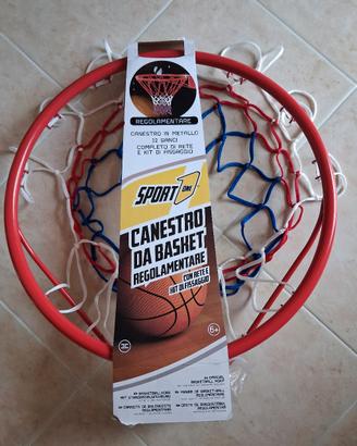 Canestro con rete - Nuovo