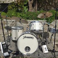 batteria acustica completa con accessori 