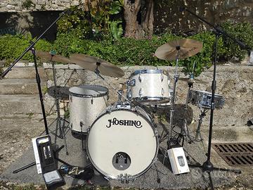 batteria acustica completa con accessori 