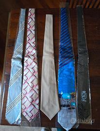 cravatte vintage anni 1960 - 1970