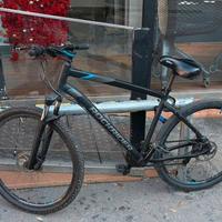 MTB ROCKRIDER ST 520 -NERO/AZZURRO