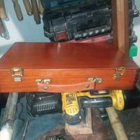 valigetta in legno per pittori 