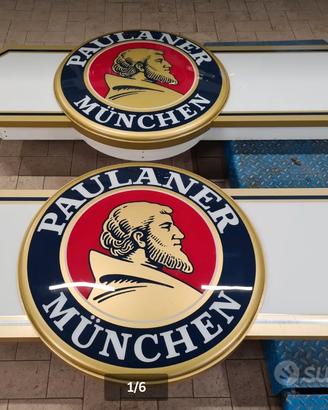 insegna luminosa Paulaner