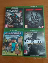 Xbox One 4 Giochi Call of Duty, Evolve,Minecraft