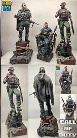 Action Figure Ghost Call of Duty Artigianale – 3d