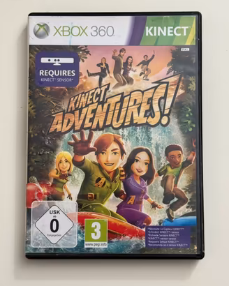 Xbox 360 Kinect Adventures! Completo con Manuale