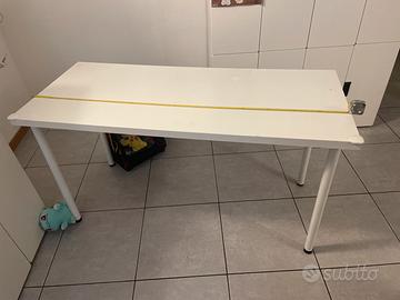 Scrivania bianca 140 × 60
