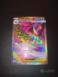 Carta Pokemon mega gengar ex ascesa eroica
