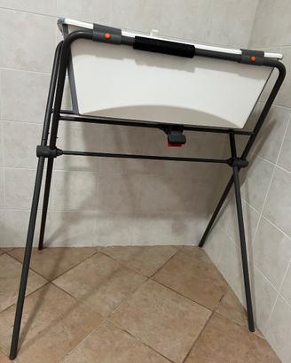 Flexi bath bianca + supporto per flexi e neonato-
