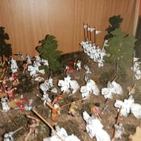 DIORAMA CAMPO DI BATTAGLIA SASSONE/TEMPLARI 35x50