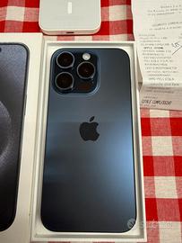Iphone 15 Pro Blue Titanium + Magsafe Wireless