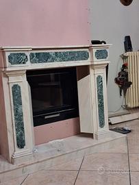 cornice per camino  in marmo 