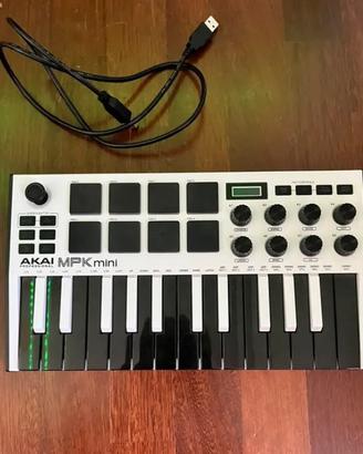 Akai mini mpk mini mk3 white edition