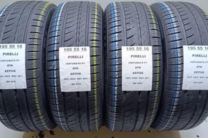 4 GOMME 195 55 16 PIRELLI RIF4378