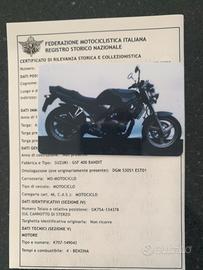 Suzuki storica FMI GSF 400 Bandit - 1995
