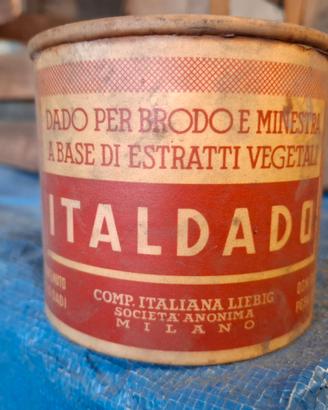 Scatola latta vintage ITALDADO Liebig