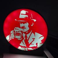 Lampada LED Birra Moretti design pub bar
