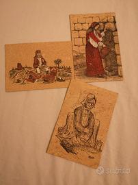 3 cartoline viaggiate 